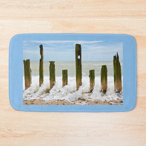 Item preview, Waves on Beach and Groynes designed and sold by KissStudios.