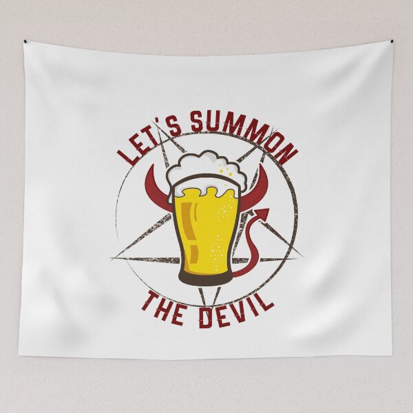Item preview, Let's summon the beer devil designed and sold by LuminOrb.