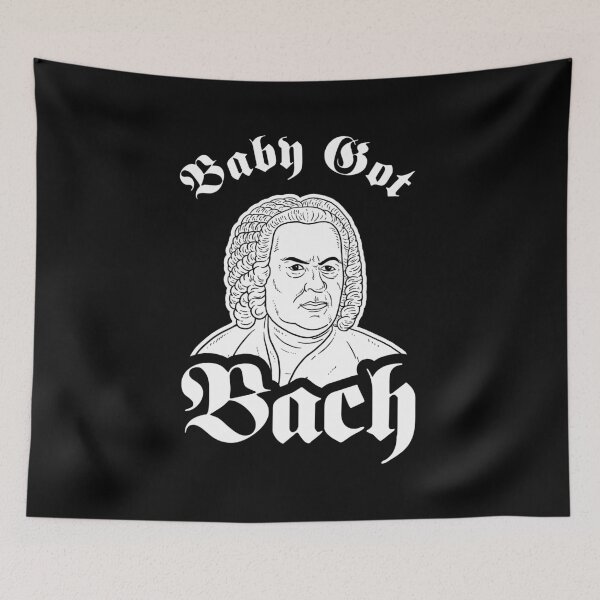 Aperçu de l'œuvre Bébé a eu Bach créée et vendue par Yipptee Shirts.