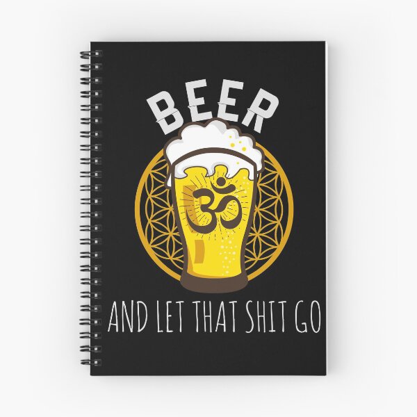 Item preview, Beer Om and relax while doing yoga designed and sold by LuminOrb.