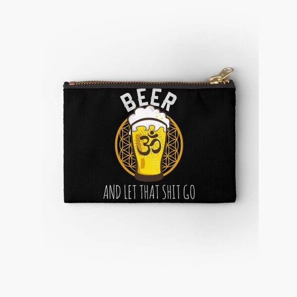 Item preview, Beer Om and relax while doing yoga designed and sold by LuminOrb.