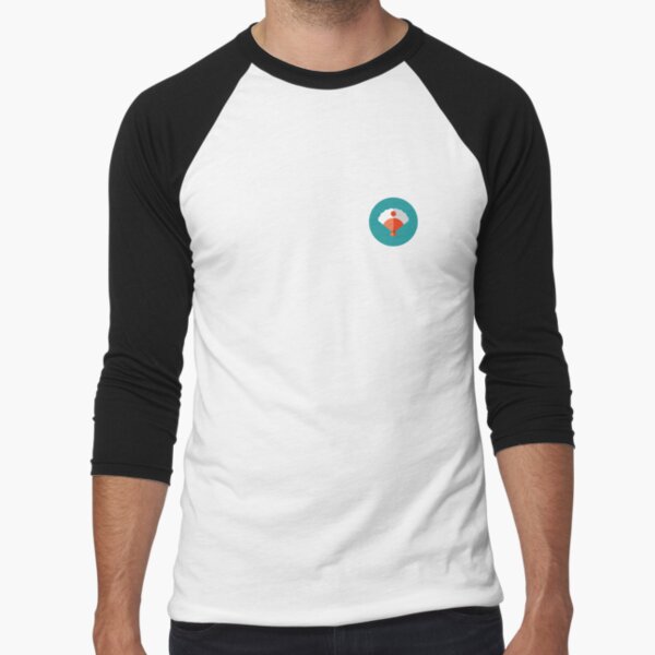 Camiseta ¾ estilo béisbol