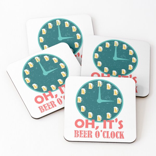 Item preview, Beer clock funny party design gift designed and sold by LuminOrb.