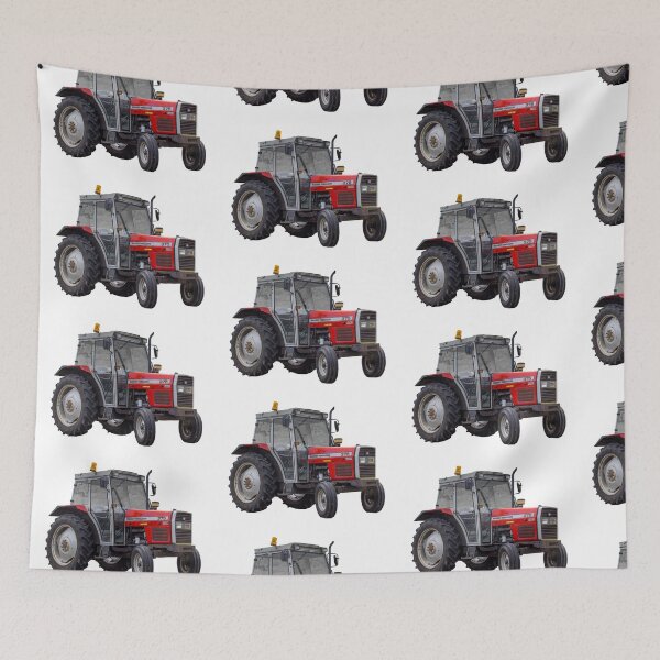 Item preview, Red tractor Fergus 375 designed and sold by Millysuewood.