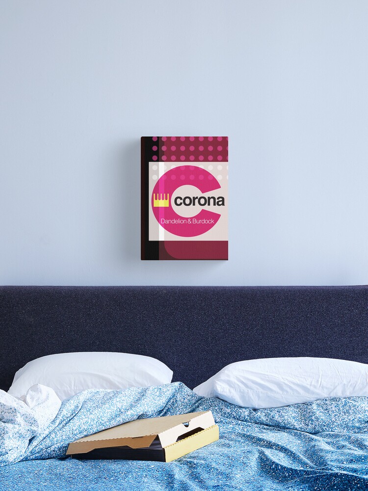 Thumbnail 1 of 3, Canvas Print, Corona Dandelion & Burdock designed and sold by HoopandHoller.