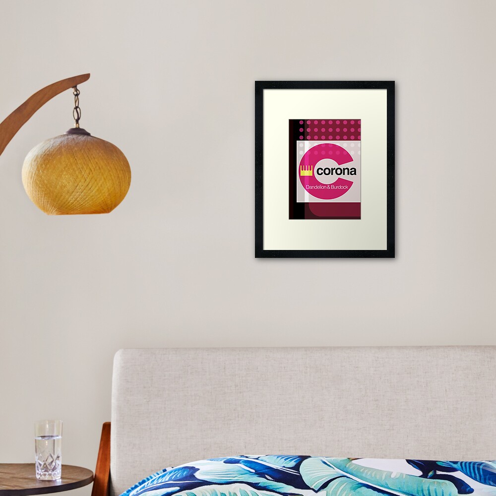 Item preview, Framed Art Print designed and sold by HoopandHoller.