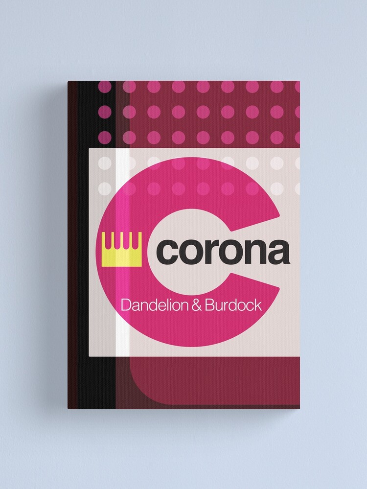 Thumbnail 2 of 3, Canvas Print, Corona Dandelion & Burdock designed and sold by HoopandHoller.