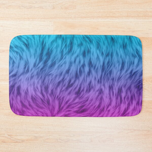 Item preview, Blue Pink Wolf Fur designed and sold by HomeLivingCo.