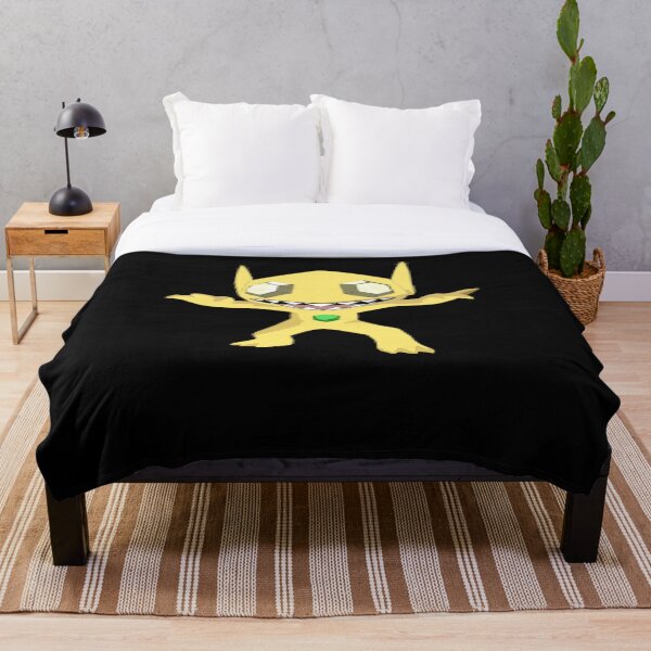 the shiny darkness monster Throw Blanket