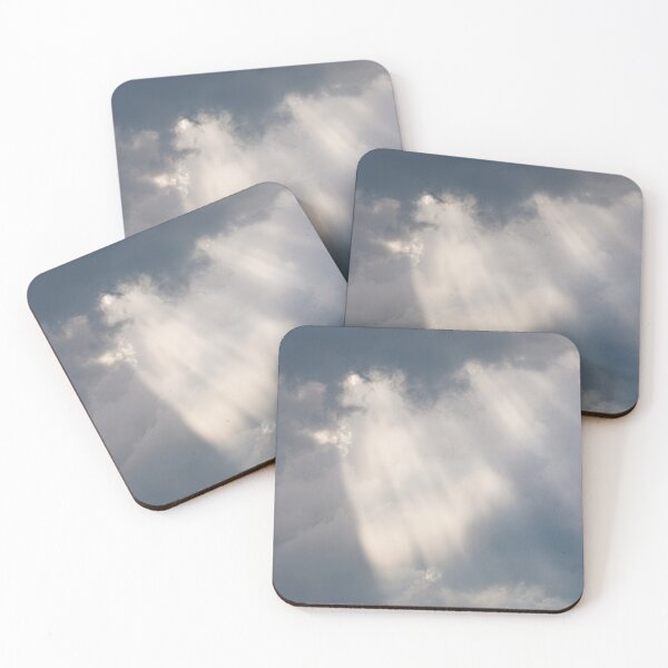 Item preview, Vivid sunbeam light ray from clouds designed and sold by Juhku.
