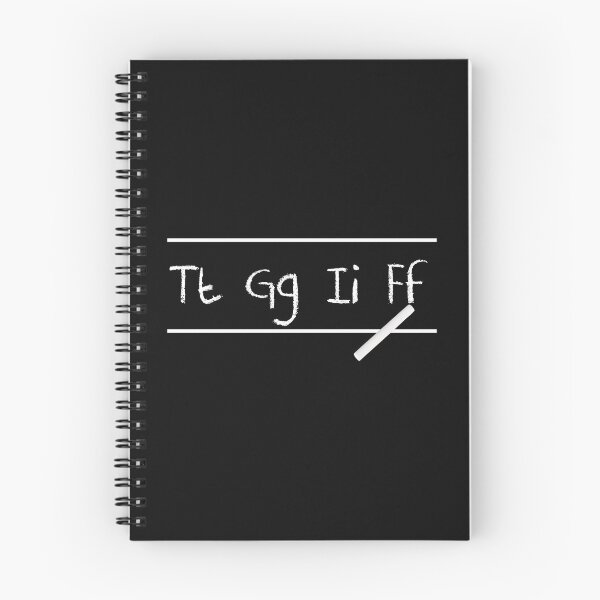 Item preview, Tt Gg Ii Ff Tgif Funny Teachers Students Chalk Chalkboard designed and sold by Leslie Smith.
