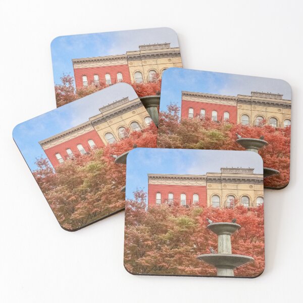 Item preview, New York City Autumn Leaves and Architecture designed and sold by Brooke T Ryan Photographic Art.