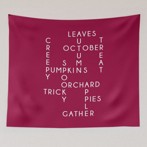 Item preview, Fall Crossword designed and sold by kjanedesigns.