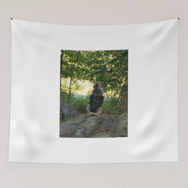 Item preview, A dog on the lookout designed and sold by Christine  Bialczak.
