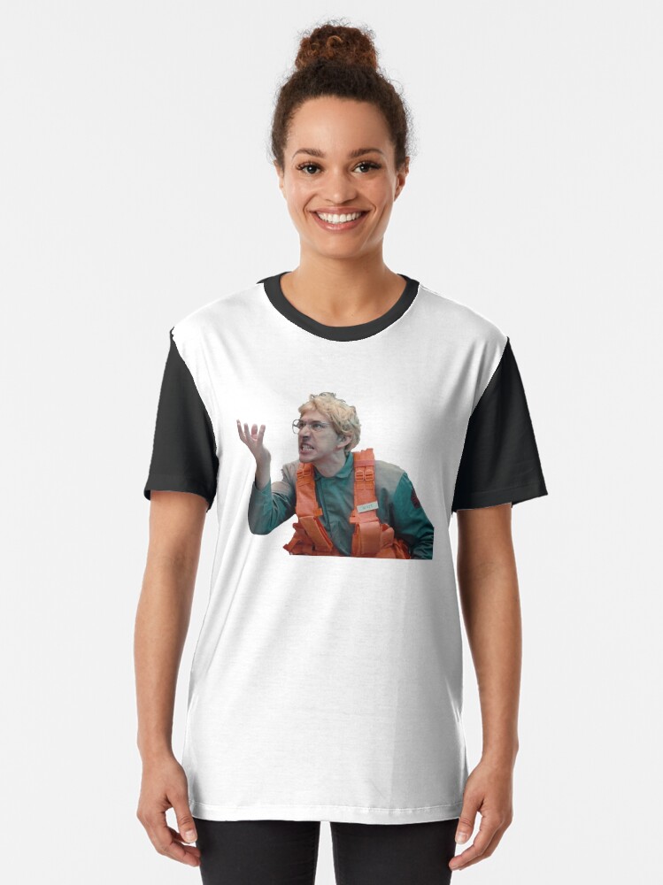 Imagen 2 de 5, Camiseta gráfica con la obra Matt - Sin espacio, diseñada y vendida por buckysass.