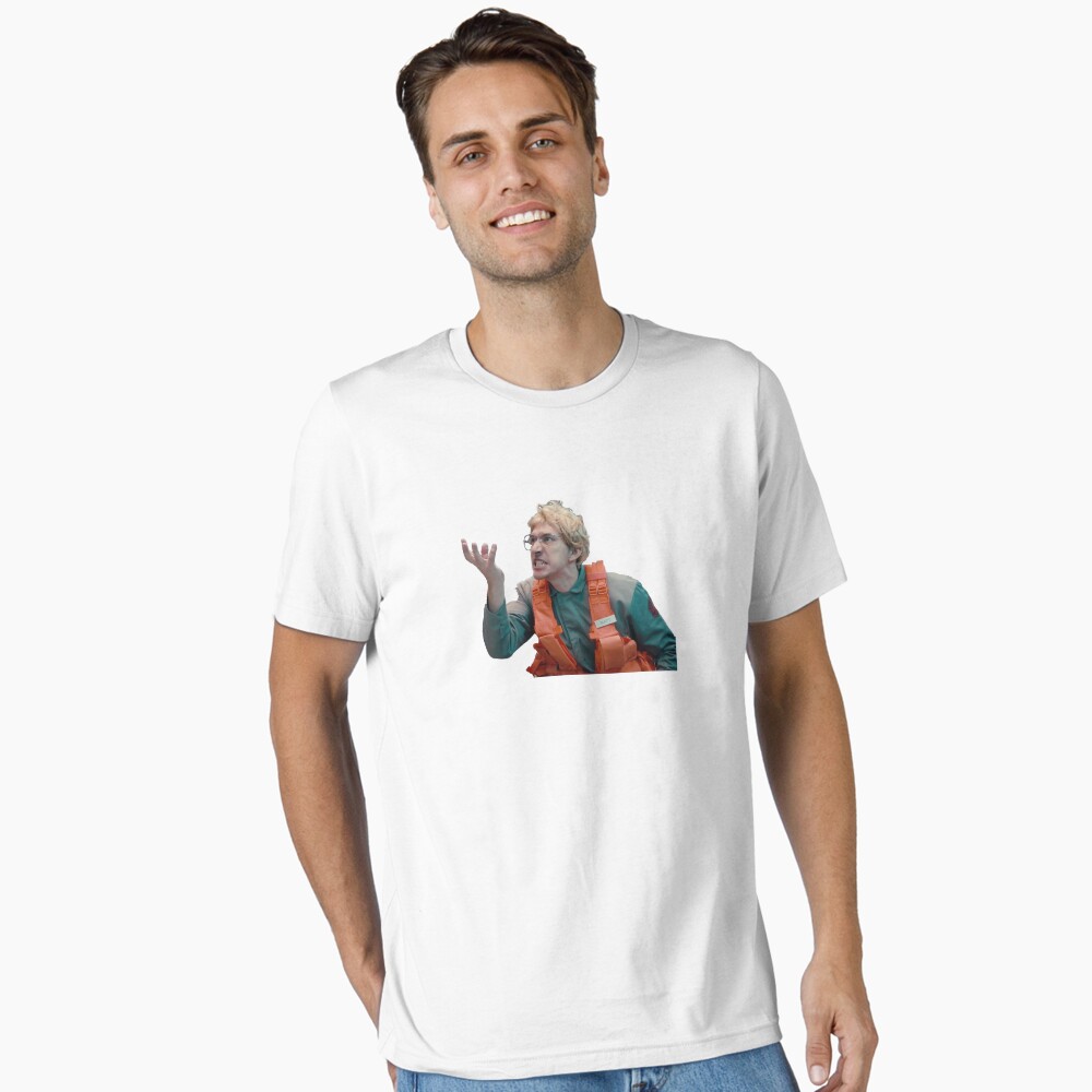 Vista previa del artículo con la obra «Camiseta esencial», diseñado y vendido por buckysass.