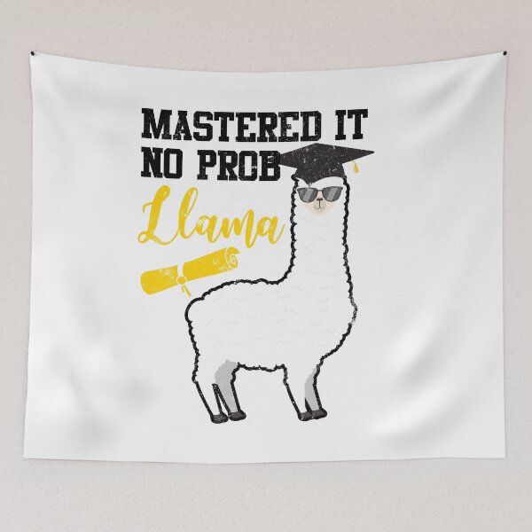 Item preview, Mastered It! No Prob Llama Class Of 2019 Tee Men Dad Gifts designed and sold by findgreatshirts.