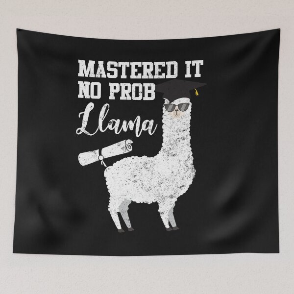 Item preview, Mastered It! No Prob Llama Class Of 2019 Tee Men Dad Gifts designed and sold by findgreatshirts.