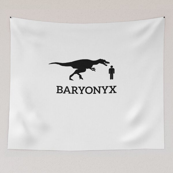 Item preview, Baryonyx name human size comparison designed and sold by Naohiro.