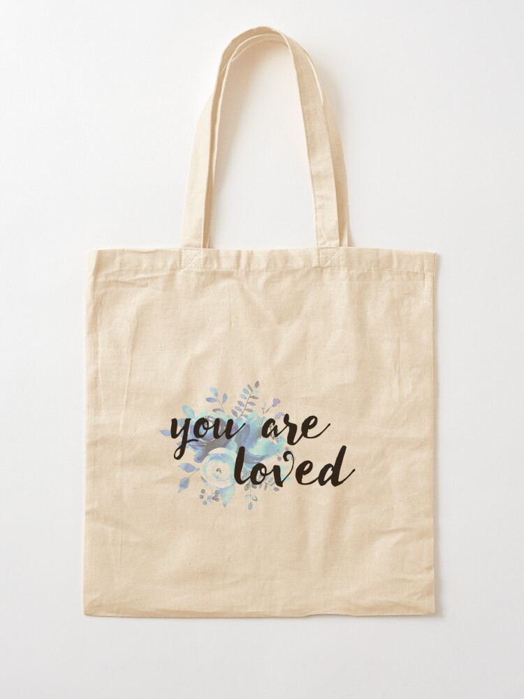 Christian Bible Verse Quote - You are loved Tote Bag for Sale by  ChristianStore