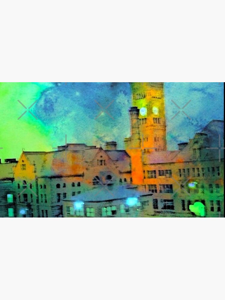 Clock Tower in Rain by KarleighBon