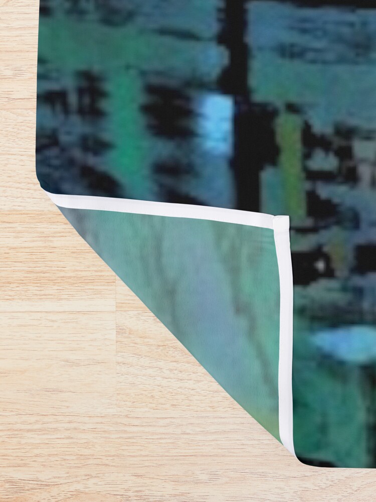 Alternate view of Clock Tower in Rain Shower Curtain