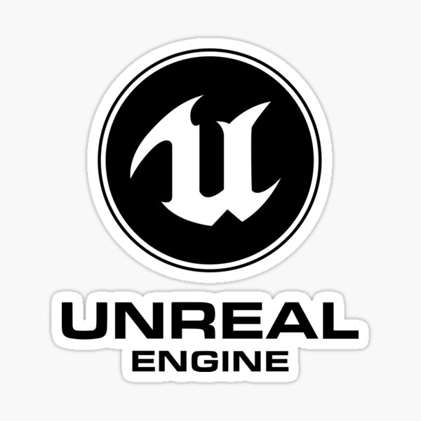 Unreal Engine Logo Sticker