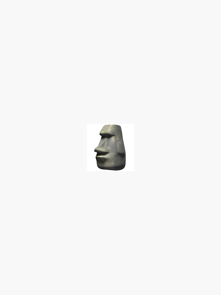 Moai Easter Island Head Statue Emoji Meme Magnet for Sale by CoryHarts