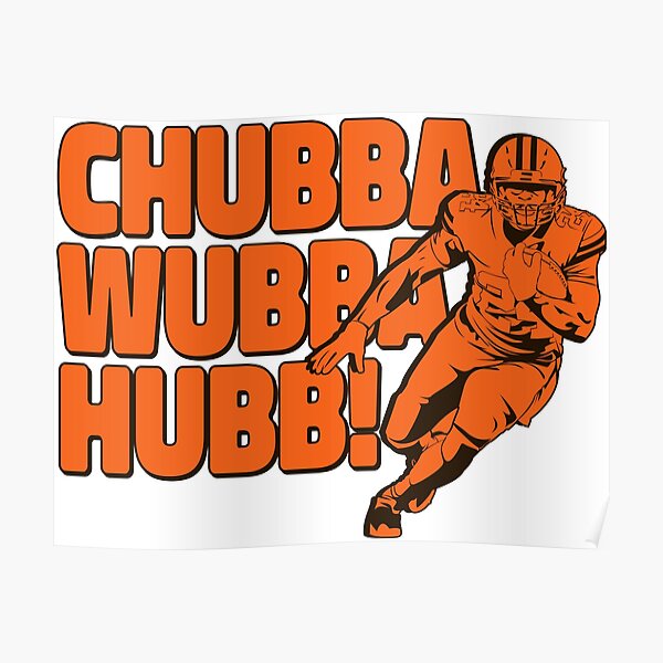 Nick Chubb Browns RB Youth T-Shirt by Bob Smerecki - Pixels