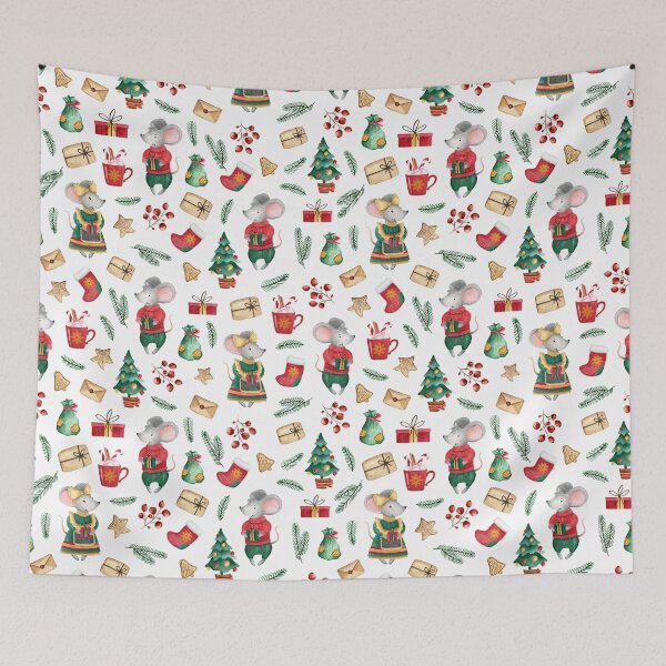 Item preview, Cute mice. Watercolor designed and sold by JuliaBadeeva.