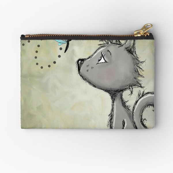 Kitty Zipper Pouch