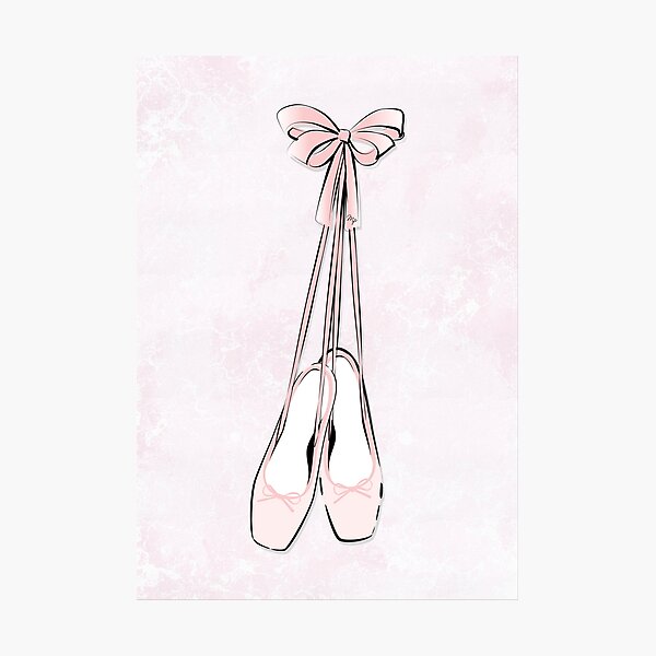Ballet shoes Photographic Print