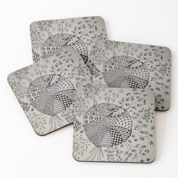 Artikelvorschau, Zentangle World Design entworfen und verkauft von Christine Bialczak.