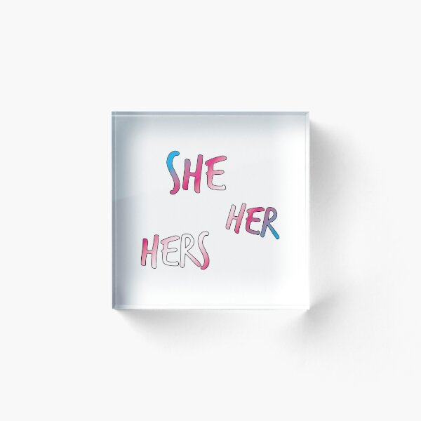 Item preview, Respect My Pronouns- She(Trans) designed and sold by SYDSTAR.