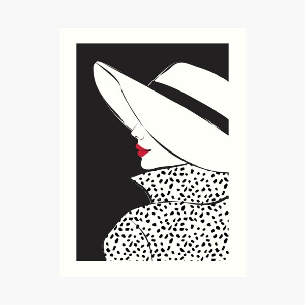 Elegant Blair Art Print