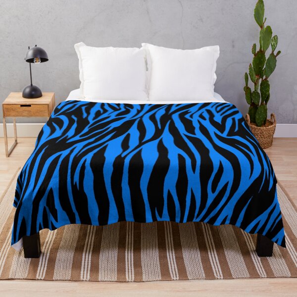 Item preview, Azure Zebra Skin designed and sold by HomeLivingCo.