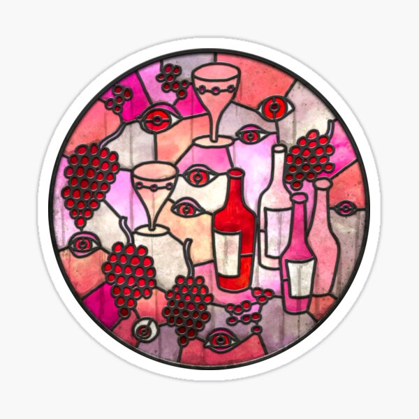 The Rose Window Sticker