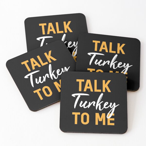 Item preview, Talk Turkey To Me Thanksgiving Turkey Gift designed and sold by MooonTees.