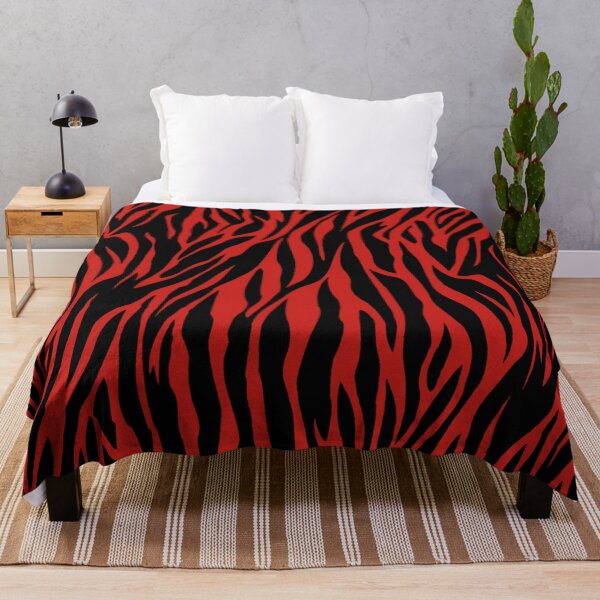 Item preview, Crimson Zebra Skin designed and sold by HomeLivingCo.