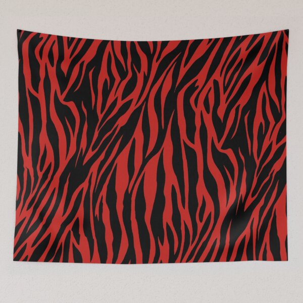 Item preview, Crimson Zebra Skin designed and sold by HomeLivingCo.