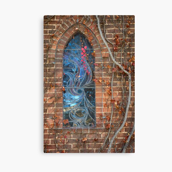 Gostwyck Chapel Window - Autumn Canvas Print