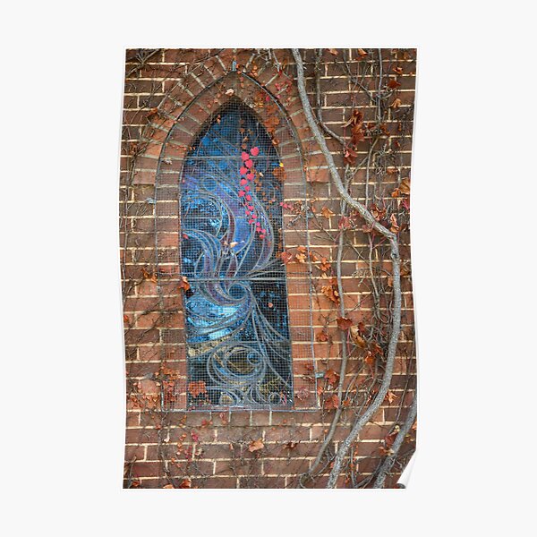 Gostwyck Chapel Window - Autumn Poster