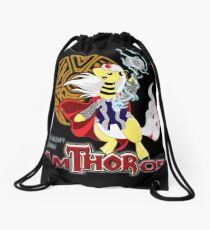 The Mighty Mega AmTHORos Drawstring Bag