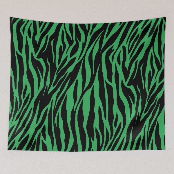 Item preview, Emerald Zebra Skin designed and sold by HomeLivingCo.