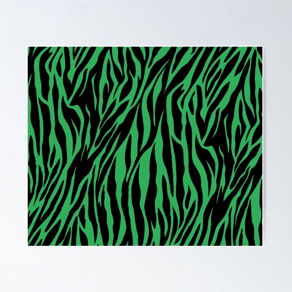 lime green zebra print wallpaper