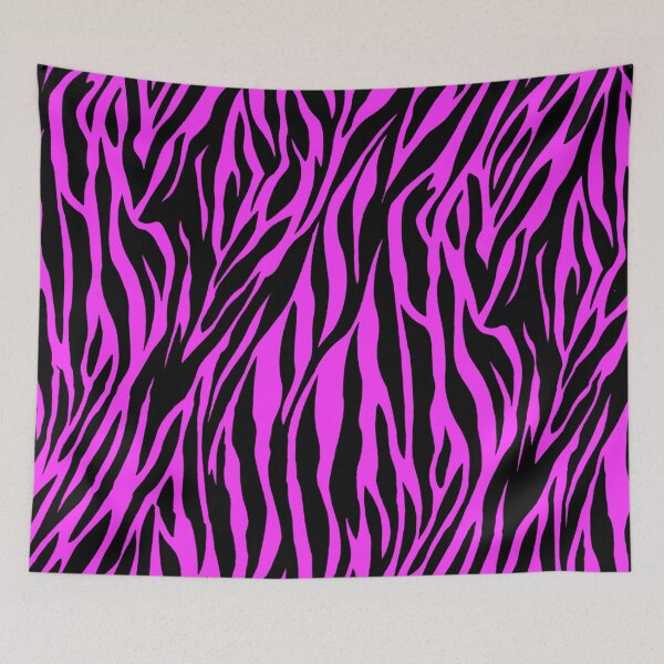 Item preview, Fuchsia Zebra Skin designed and sold by HomeLivingCo.