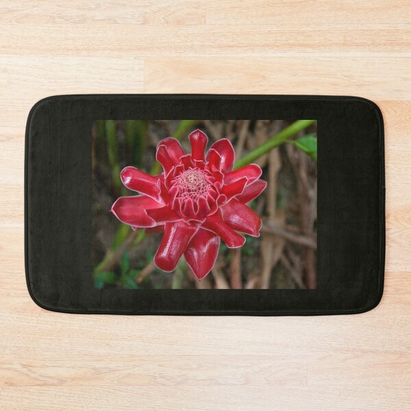 Item preview, White Tipped Red Torch Ginger designed and sold by Kerryn Madsen-Pietsch.