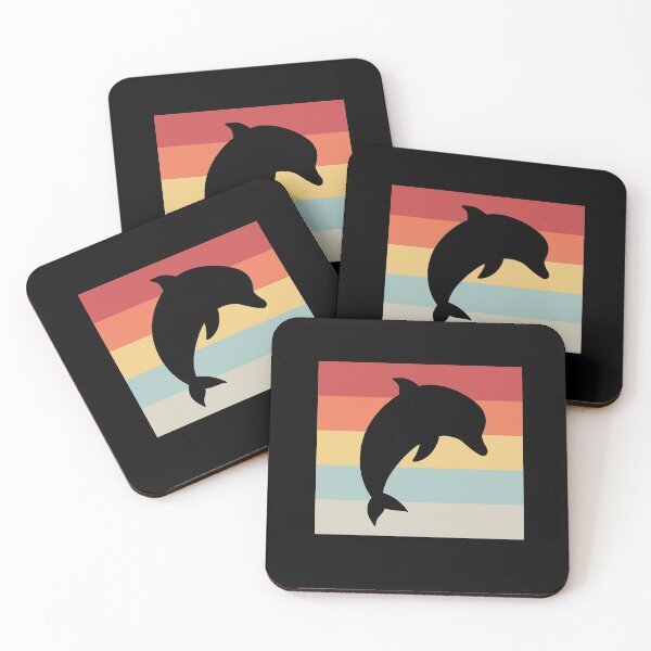 Item preview, Dolphin Dolphin Retro Sea Water Vacation Summer designed and sold by MooonTees.
