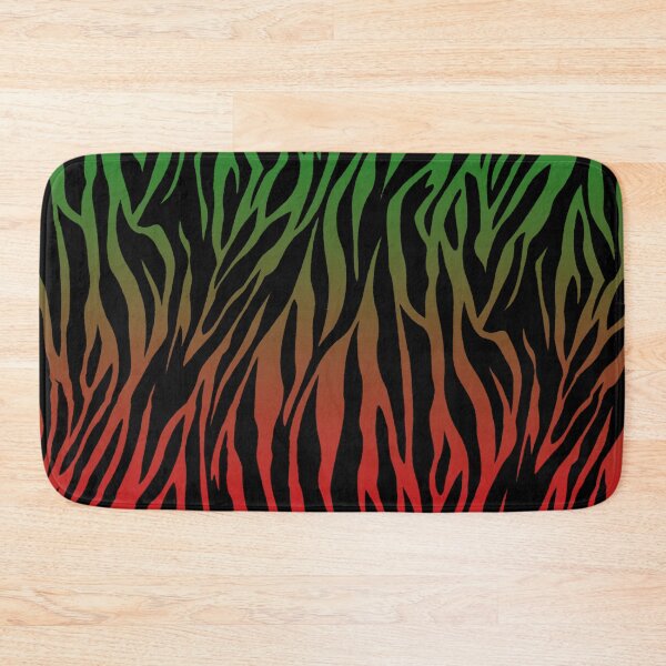 Item preview, Green Red Zebra Skin designed and sold by HomeLivingCo.