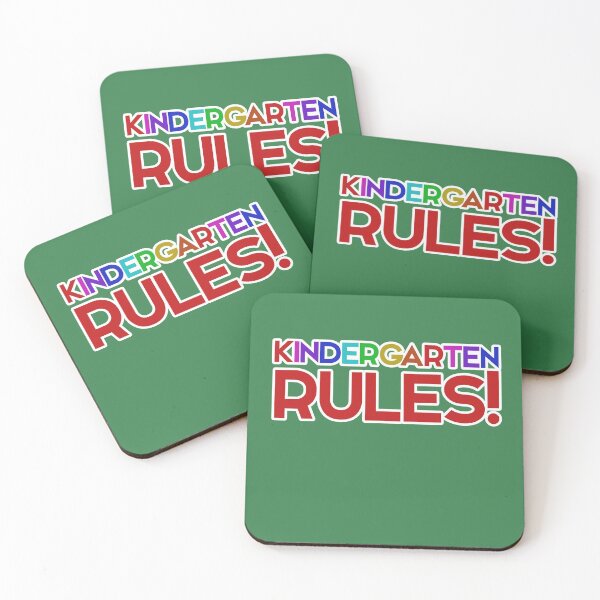 Aperçu de l'œuvre Kindergarten RULES créée et vendue par FrictionMaxxing.